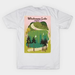 lake windermere travel poster T-Shirt